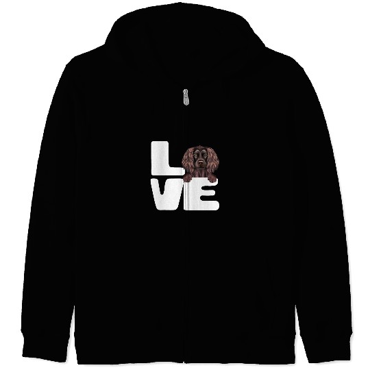 Boykin Spaniel Pet I Love My Boykin Spaniel Zip Hoodies