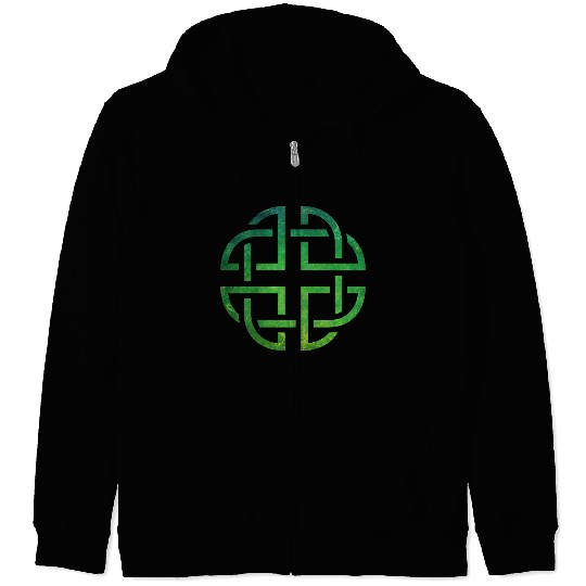 Celtic Knot Zip Hoodies