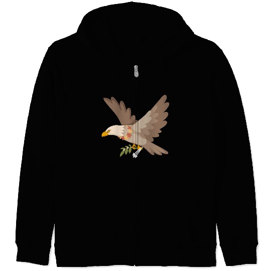 Eagle Zip Hoodies