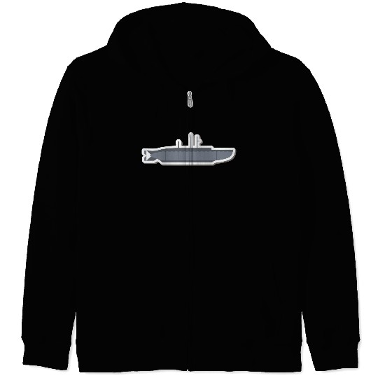 submarine Zip Hoodies