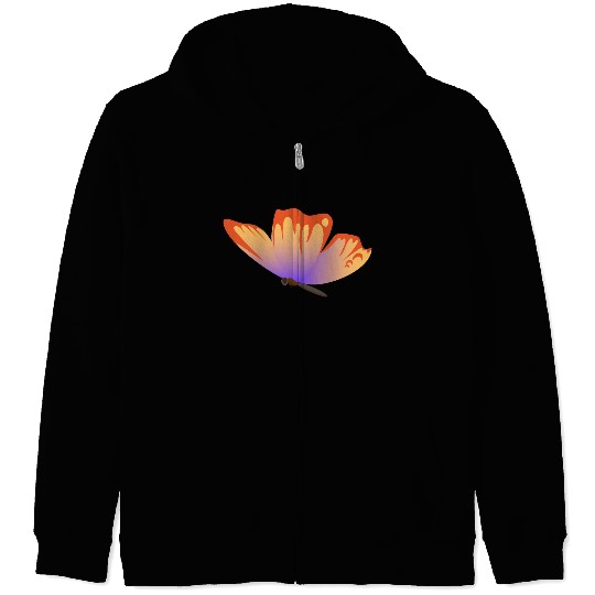 Butterfly Zip Hoodies