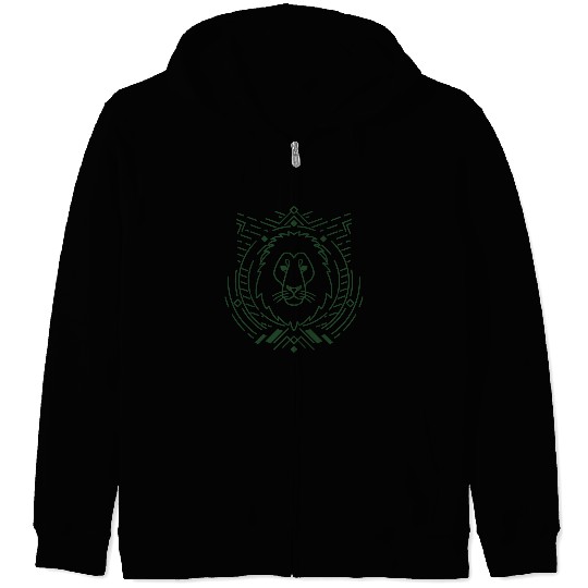 Lion head Zip Hoodies