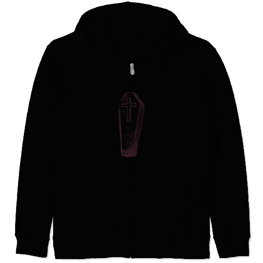 Coffin Zip Hoodies