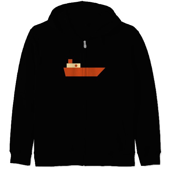cruise ship Zip Hoodies