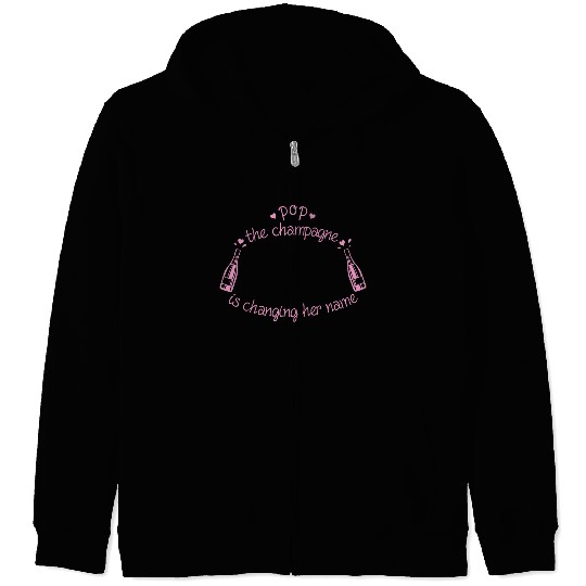 Champagne Zip Hoodies