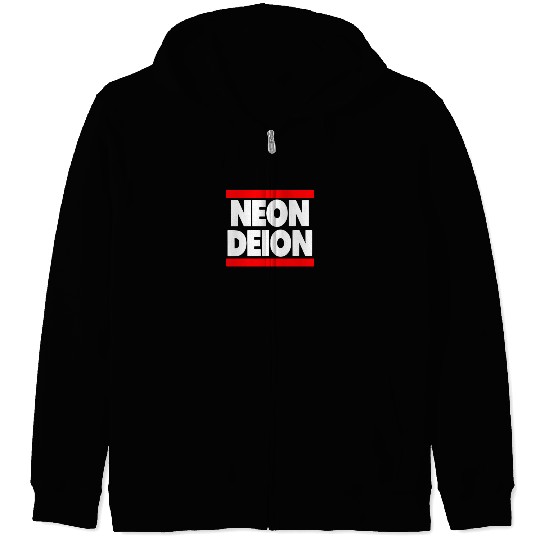 Neon Deion Sanders Primetime Atlanta Sf Zip Hoodies