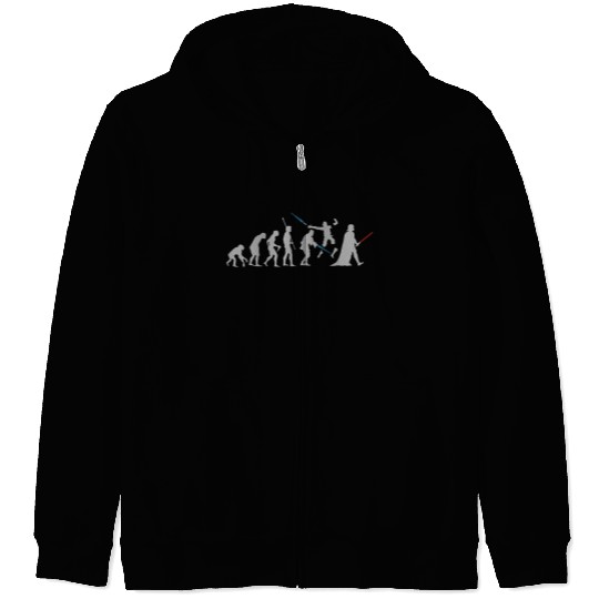 Evolution of Darth Vader Zip Hoodies
