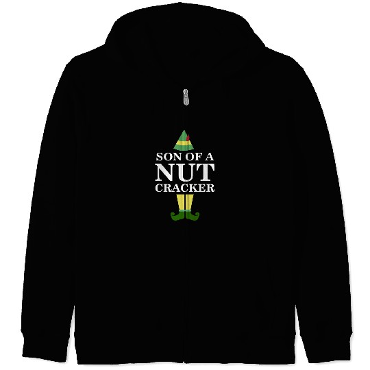 Funny Son of A Nutcracker Christmas Movie Quote Zip Hoodies
