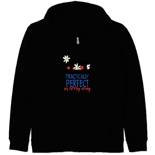 Mary Poppins Zip Hoodies