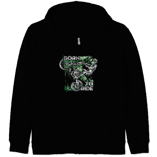 Supercross Born To Ride Zip Hoodies