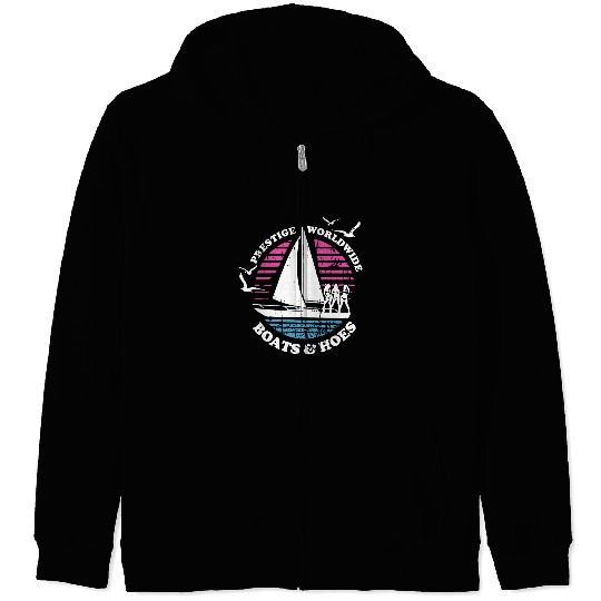 Boats N Hoes Step Brothers Huff Doback Anchor Zip Hoodies
