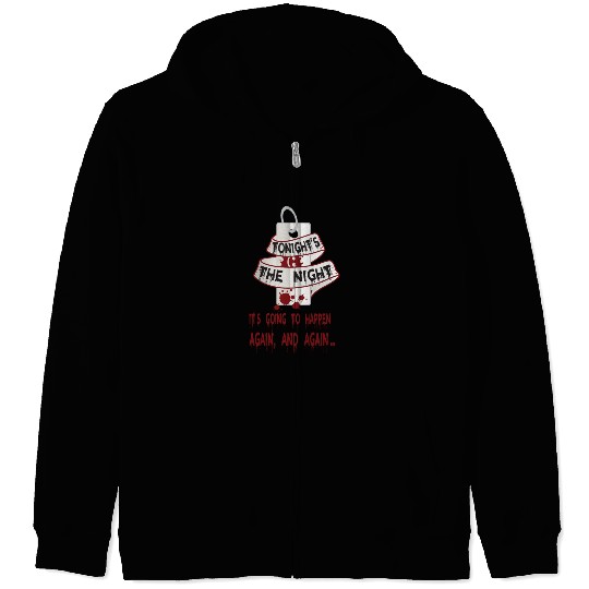 Dexter Blood Night Zip Hoodies