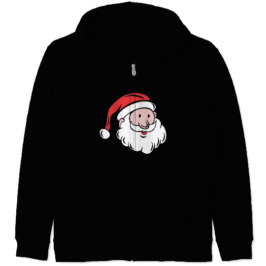 Santa Saint Nicholas Zip Hoodies