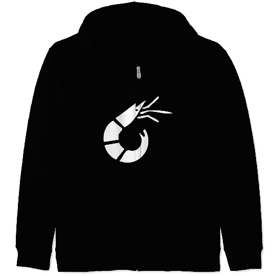 Shrimp Zip Hoodies