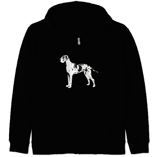Great Dane Zip Hoodies