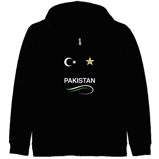 Pakistan Cricket Team Zip Hoodies Fans Jersey