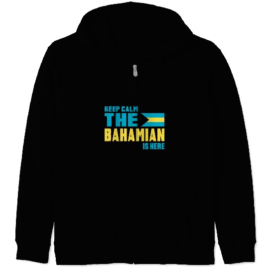 Keep Calm Bahamas Design / Gift Zip Hoodies