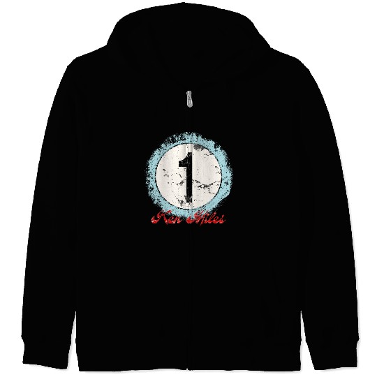 Ken Miles Rugged Number Zip Hoodies