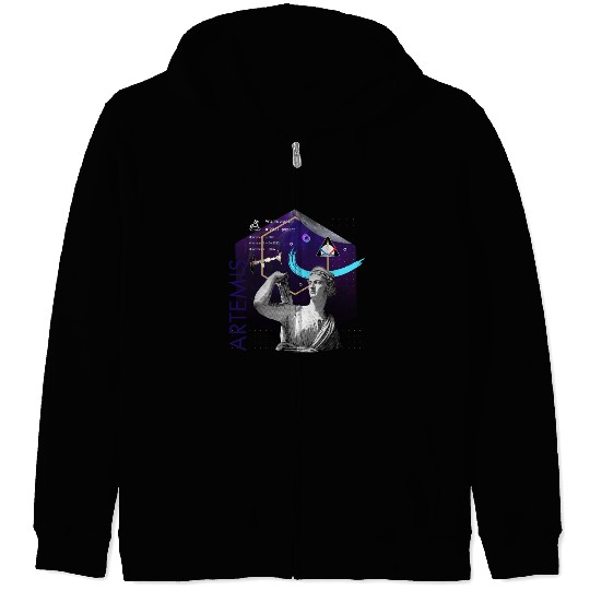 NASA Artemis program (2017–present) Zip Hoodies