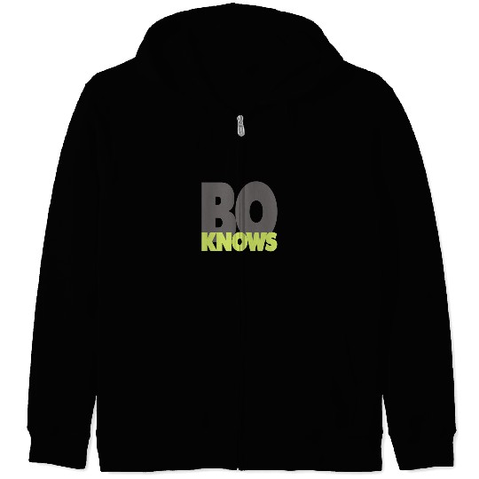 BO KNOWS Zip Hoodies
