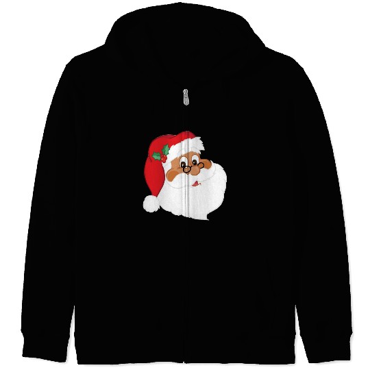 Santa Claus Zip Hoodies