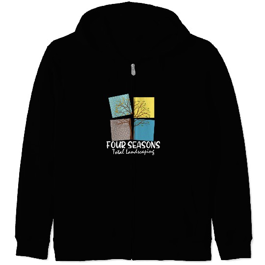 FOUR SEASONS TOTAL LANDSCAPING Zip Hoodies