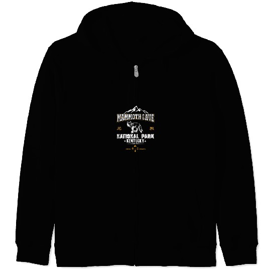 National Park Mammoth Cave Kentucky Zip Hoodies