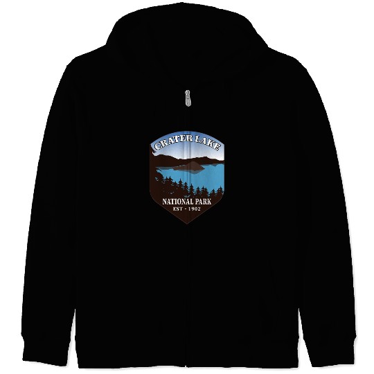 Crater Lake National Park Zip Hoodies