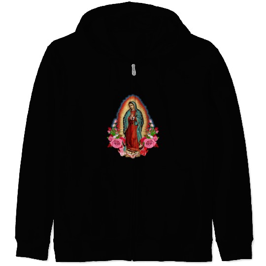 Our Lady Of Guadalupe Saint Virgin Mary birthday c Zip Hoodies