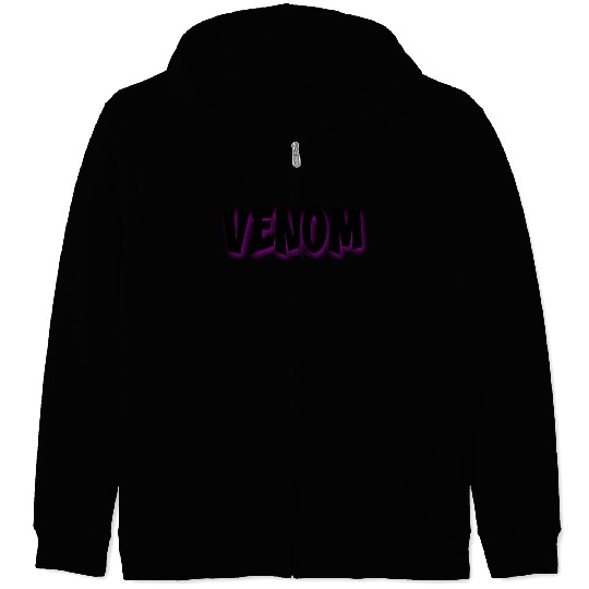 Venom | Neon Hot Pink Shadow Zip Hoodies