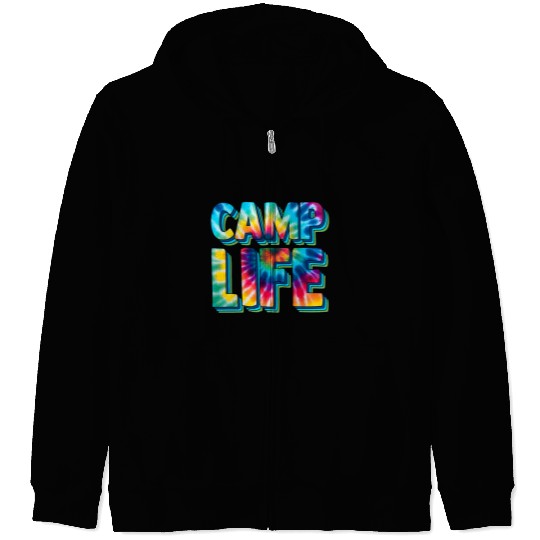 camp life,SUMMER Camp, fall camp,boy scouts,trekki Zip Hoodies