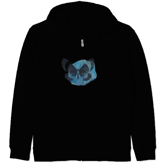 Butterfly Zip Hoodies