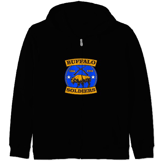 BUFFALO SOLDIERS Zip Hoodies