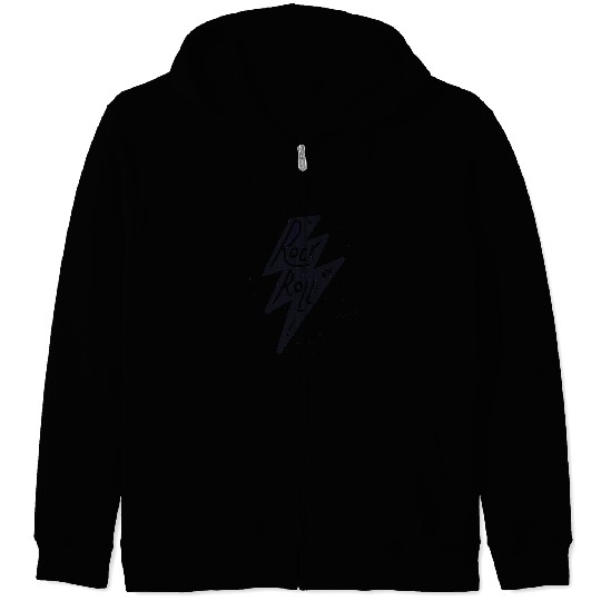 rock & roll Zip Hoodies