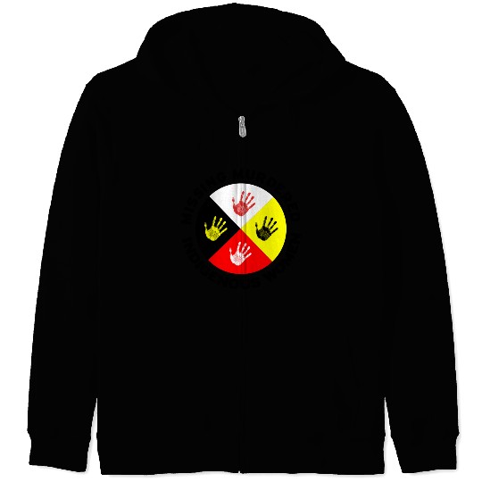 Missing Murdered Indigenous Women Zip Hoodies