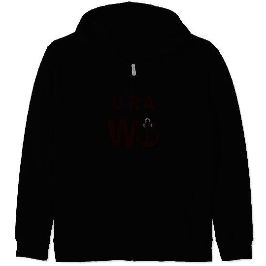 U R A W anchor! Zip Hoodies