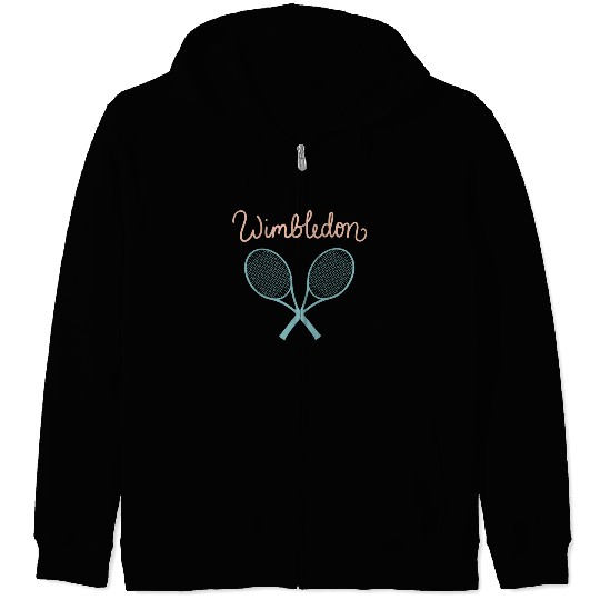 Wimbledon Tennis Championship Zip Hoodies