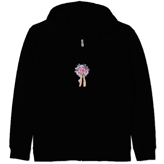 Proud Ballerina Ballet Dancer Gifts Ballet Dance Zip Hoodies