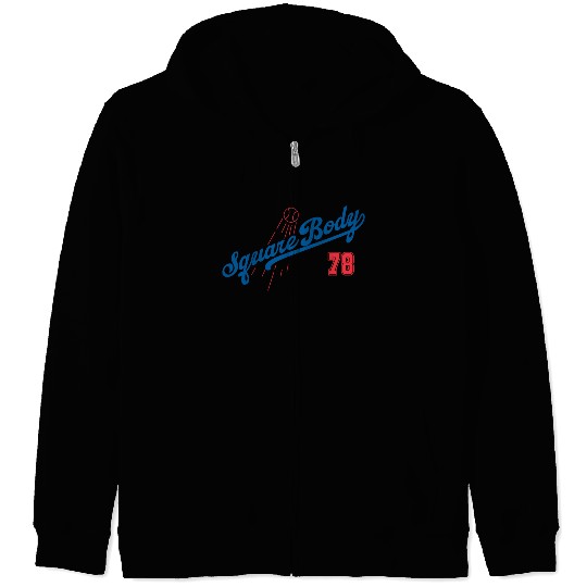 1978 Square Body Zip Hoodies