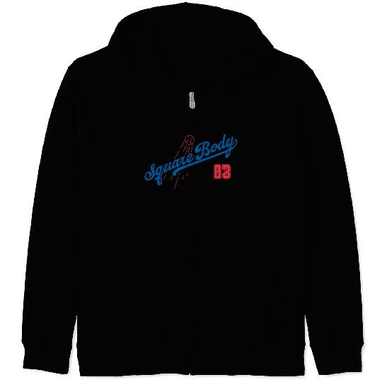 1983 Square Body Zip Hoodies