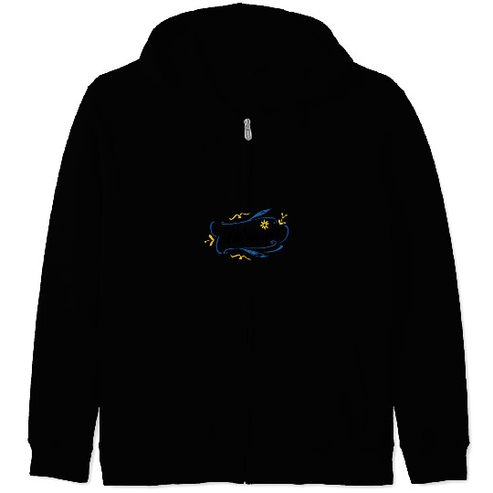 Ukraine Zip Hoodies