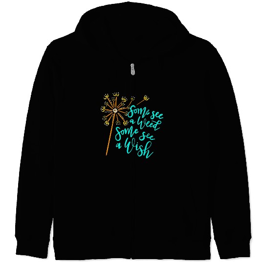 Womens Gardening Dreamers Wish V Neck Zip Hoodies