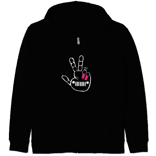 Jeep Wave, I'm Taken Zip Hoodies