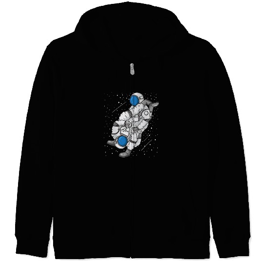 Astronaut Jiu Jitsu Martial Arts MMA Gift Zip Hoodies