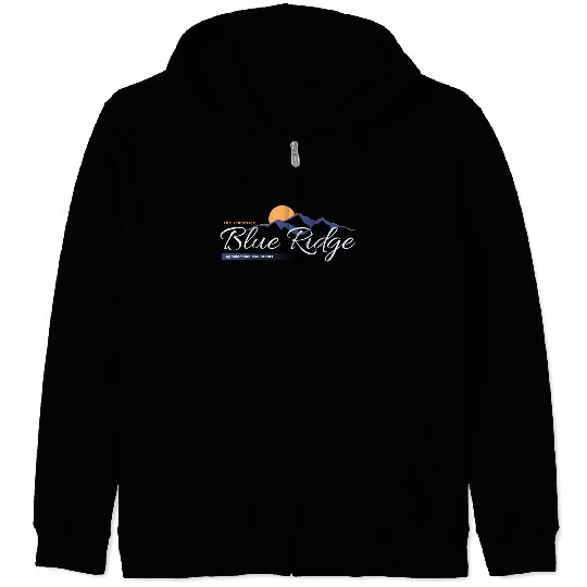 The Tennessee Blue Ridge Mountains Zip Hoodies