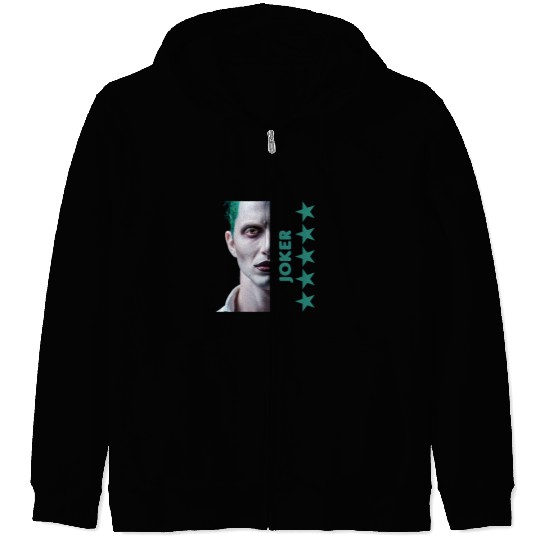joker design HD, For gift mom, or gift your love. Zip Hoodies