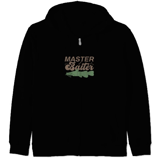 Master Baiter - Wels Catfish Hunter Zip Hoodies