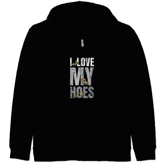 Operating Engineer Heavy Equipment Operators Gifts Zip Hoodies