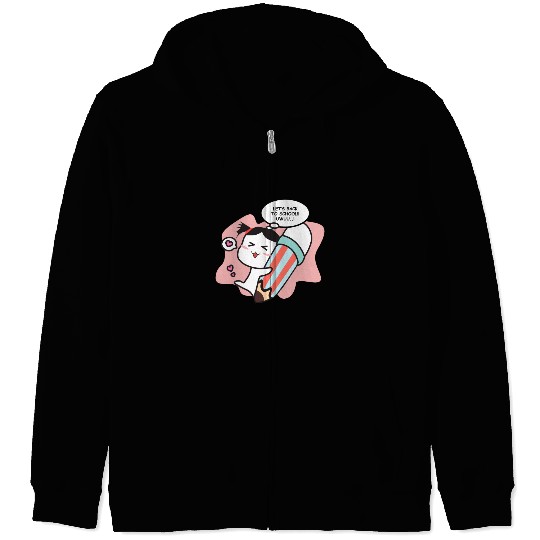 Quby Let’s back to School! Zip Hoodies