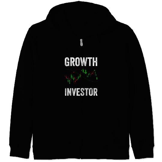 Growth Investor Investing Invest Shareholder Zip Hoodies
